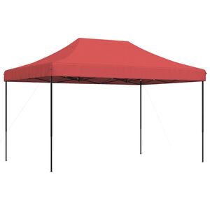 vidaXL Pop-Up hopf&auml;llbart partyt&auml;lt 440x292x315 cm vinr&ouml;d