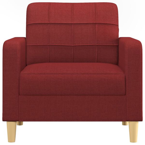 vidaXL F&aring;t&ouml;lj vinr&ouml;d 60 cm tyg