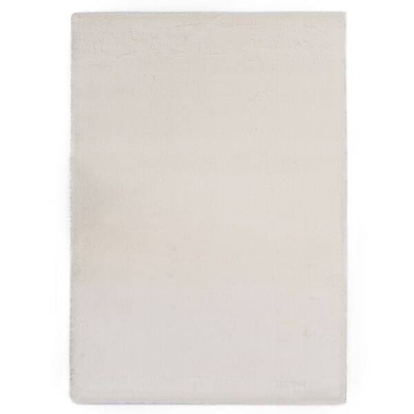 vidaXL Matta 80x150 cm konstp&auml;ls gr&auml;ddvit