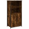 vidaXL Sk&aring;p r&ouml;kf&auml;rgad ek 62x36x121,5 cm konstruerat tr&auml;