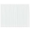 vidaXL Spetsgardin Vit 220 x 500 cm Polyester