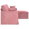 vidaXL Soffa Rosa