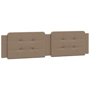 vidaXL Dyna till huvudgavel Zadar cappuccino 200 cm konstl&auml;der