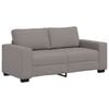 vidaXL 2-sitssoffa taupe 180x77x82 cm tyg