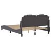 vidaXL Bed Frame "Viana" with LED without Mattress Grey 120x200 cm
