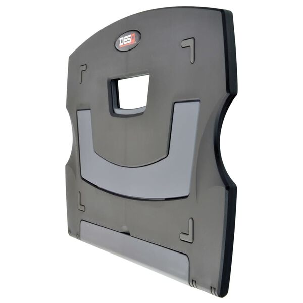 DESQ Laptopst&auml;ll 28,5x21x1 cm svart