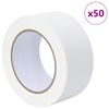 vidaXL M&aring;lartape 50 pcs Vit 50mm x 50m Papper