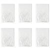 vidaXL Dammark 6 st Transparent 400 x 500 cm HDPE