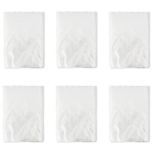 vidaXL Dammark 6 st Transparent 400 x 500 cm HDPE