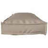 vidaXL Kudde Taupe 120 x 40 x 8 cm Oxford Tyg