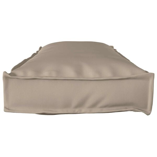 vidaXL Kudde Taupe 120 x 40 x 8 cm Oxford Tyg