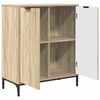 vidaXL Sideboard Sonoma-ek 69,5 x 33 x 82 cm Konstruerat tr&auml;