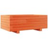 vidaXL Odlingsl&aring;da vaxbrun 70x40x26,5 cm massiv furu
