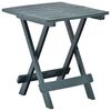 vidaXL Hopf&auml;llbart tr&auml;dg&aring;rdsbord gr&ouml;n 45x43x50 cm plast