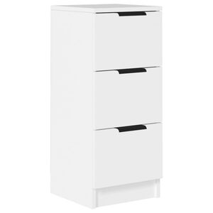 vidaXL Sk&aring;p vit 30x30x70 cm konstruerat tr&auml;