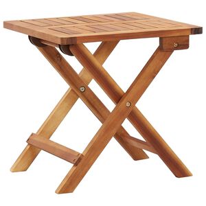 vidaXL Hopf&auml;llbart tr&auml;dg&aring;rdsbord 40x40x40 cm massivt akaciatr&auml;