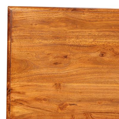 vidaXL Matbord massivt trä med honungsfinish 180x90x76 cm