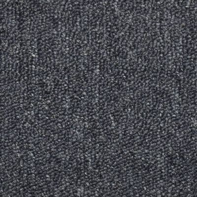 vidaXL Trappstegsmattor 15 st mörkgrå och blå 56x17x3 cm