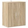 vidaXL Skost&auml;ll sonoma-ek 60x35x70 cm konstruerat tr&auml;