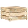 vidaXL Pallbord impregnerad furu