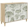 vidaXL Sideboard GOTHA Sonoma-ek 102 x 33 x 75 cm Konstruerat tr&auml;