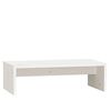 vidaXL Sk&auml;rmst&auml;ll vit 50x27x15 cm massiv furu