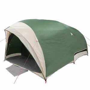 vidaXL Tunnel t&auml;lt med tak med lagring Gr&ouml;n 410 x 285 x 198 cm taffeta