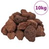 vidaXL Lavagrus 10 kg r&ouml;d 5-8 cm