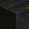 vidaXL Skänkar 2 st svart 60x33x75 cm konstruerat trä