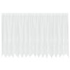 vidaXL Spetsgardin Vit 140 x 400 cm Polyester