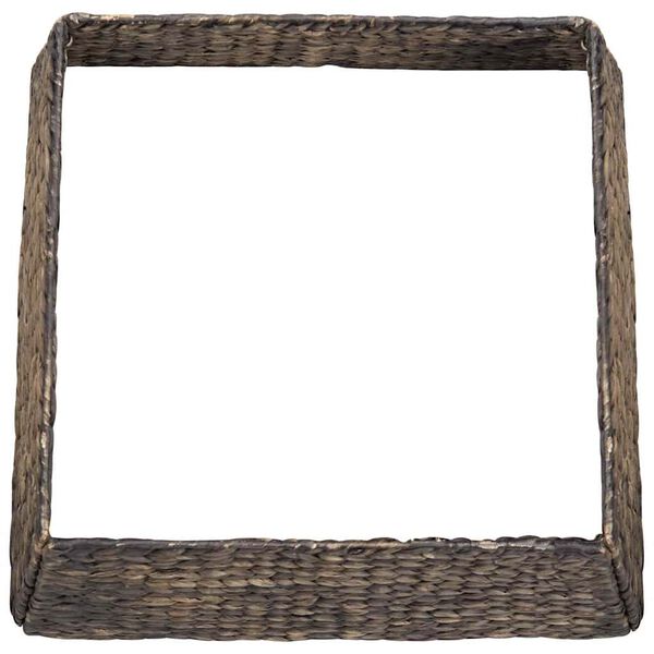 vidaXL Jultr&auml;dskrage Svart 50 x 50 x 25 cm Vattenhyacint