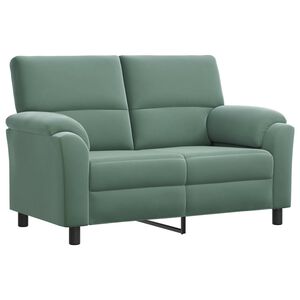 vidaXL Soffa Havgr&ouml;n 154 x 85 x 93 cm Sammet