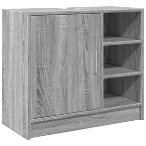 vidaXL Tv&auml;ttst&auml;llssk&aring;p gr&aring; sonoma 63x29x55 cm konstruerat tr&auml;