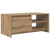 vidaXL Soffbord Artisan-ek 102 x 50 x 45 cm Tr&auml;komposit