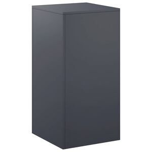 vidaXL V&auml;xtst&auml;ll Antracit 40 x 40 x 80 cm Rostfritt st&aring;l