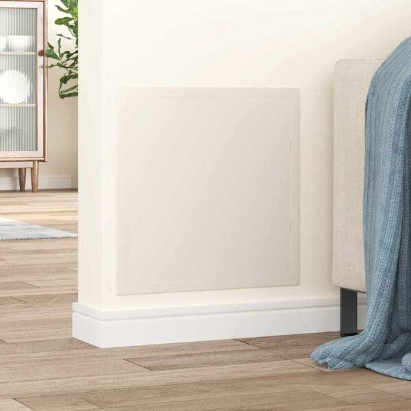 vidaXL &Aring;tkomstpaneler Vit 40 x 40 cm ABS Plast