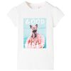 T-shirt f&ouml;r barn ecru 116