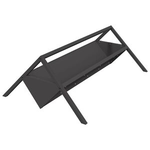 vidaXL Fodertrog f&ouml;r boskap Svart 111 x 76 x 38 cm 10 kg