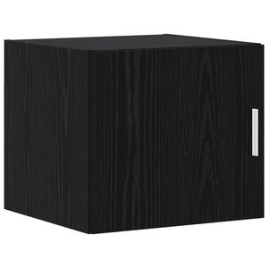 vidaXL V&auml;ggsk&aring;p Svart ek 45 x 42,5 x 40 cm Konstruerat tr&auml;