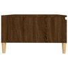 vidaXL Soffbord brun ek 90x60x35 cm konstruerat trä