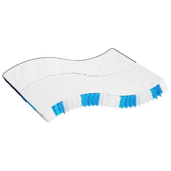 vidaXL Pocketresårmadrass medium fast 160x200 cm