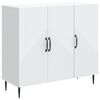vidaXL Sideboard Vit 89 x 34,5 x 80 cm Konstruerat tr&auml;