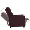 vidaXL Reclinerf&aring;t&ouml;lj lila tyg