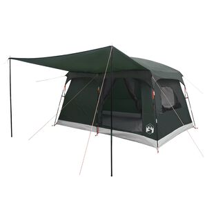 vidaXL Familjet&auml;lt med tak Arm&eacute;gr&ouml;n 320 x 210 x 180 cm Polyester