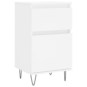 vidaXL Byr&aring; vit 40x35x70 cm konstruerat tr&auml;