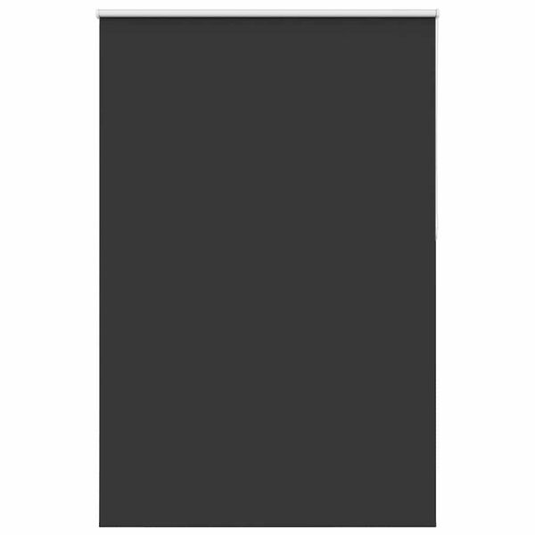 vidaXL Rullgardin m&ouml;rkl&auml;ggning svart 160x230 cm tyg bredd 156,6 cm