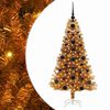 vidaXL Julgran Guld 120 cm PET