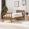 vidaXL S&auml;ngram massiv furu 90x190 cm honungsbrun