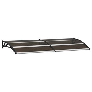 vidaXL Entr&eacute;tak svart 200x75 cm PC