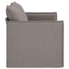 vidaXL Soffa Taupe